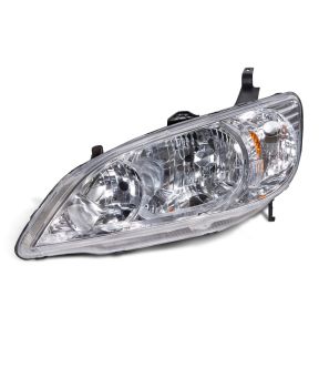Left Driver Side Headlight For 04-05 Honda Civic