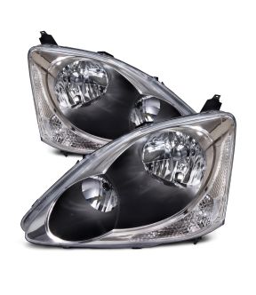Headlight Set For 04-05 Honda Civic