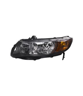 Left Driver Side Headlight For 06-09 Honda Civic