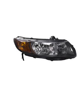 Right Passenger Side Headlight For 06-09 Honda Civic