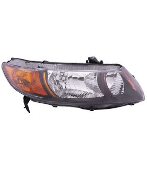 Right Passenger Side Headlight For 06-09 Honda Civic