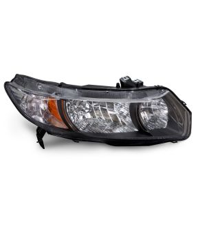 Right Passenger Side Headlight For 09-11 Honda Civic