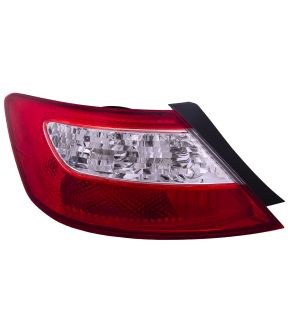 Left Driver Side Tail Light For 06-08 Honda Civic