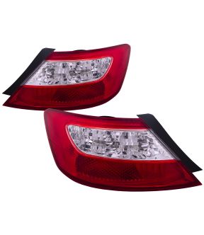 Tail Light Set For 06-08 Honda Civic