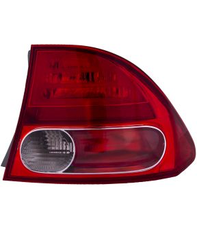 Right Passenger Side Tail Light For 06-08 Honda Civic