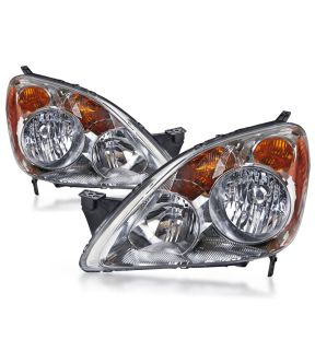 Headlight Set For 05-06 Honda CR-V