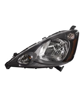 Left Driver Side Headlight For 09-14 Honda Fit; CAPA Certified