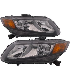 Headlight Set For 12 Honda Civic