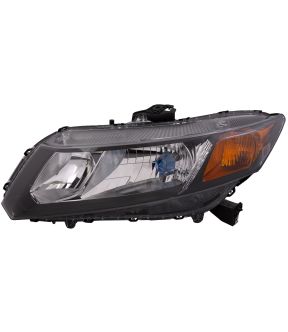 Left Driver Side Headlight For 12 Honda Civic