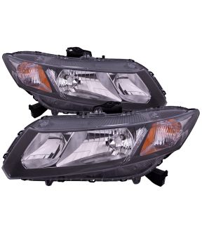 Headlight Set For 13-15 Honda Civic