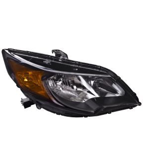 Right Passenger Side Headlight For 14-15 Honda Civic