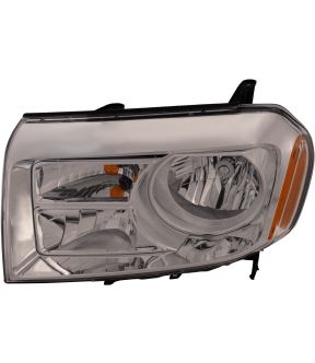 Left Driver Side Headlight For 12-15 Honda Pilot; CAPA Certified