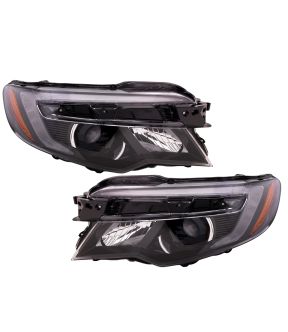 Headlight Set For 16-18 Honda Pilot, 17-20 Honda Ridgeline