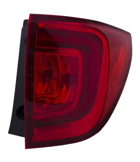 Right Passenger Side Tail Light For 16-18 Honda Pilot