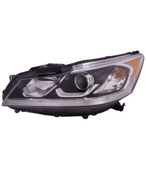 Left Driver Side Headlight For 16-17 Honda Accord