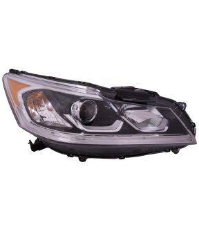 Right Passenger Side Headlight For 16-17 Honda Accord