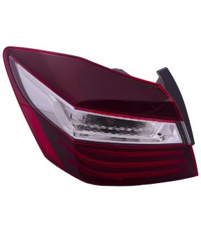 Left Driver Side Tail Light For 16-17 Honda Accord