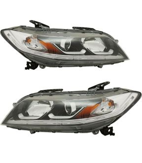 Headlight Set For 16-17 Honda Accord