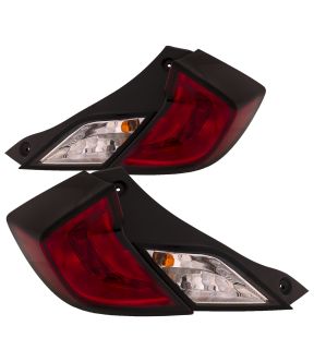 Tail Light Set For 16-20 Honda Civic