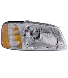 Right Passenger Side Headlight For 00-02 Hyundai Accent