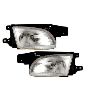 Headlight Set For 98-99 Hyundai Accent