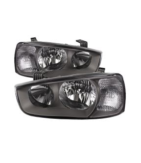 Headlight Set For 01-03 Hyundai Elantra