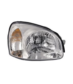 Right Passenger Side Headlight For 01-03 Hyundai Santa Fe