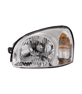 Left Driver Side Headlight For 03-06 Hyundai Santa Fe