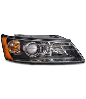 Right Passenger Side Headlight For 06-08 Hyundai Sonata