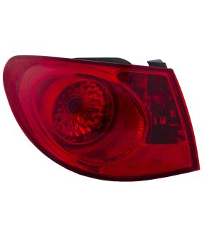 Left Driver Side Tail Light For 07-10 Hyundai Elantra