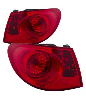 Tail Light Set For 07-10 Hyundai Elantra