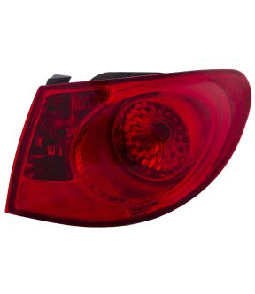 Right Passenger Side Tail Light For 07-10 Hyundai Elantra