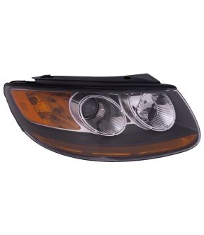Right Passenger Side Headlight For 08-09 Hyundai Santa Fe