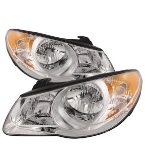 Headlight Set For 07-10 Hyundai Elantra