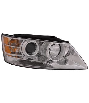 Right Passenger Side Headlight For 09-10 Hyundai Sonata