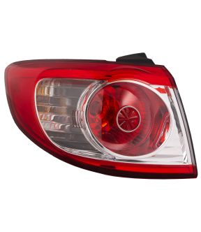 Left Driver Side Tail Light For 10-12 Hyundai Santa Fe