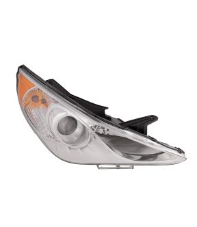 Right Passenger Side Headlight For 11-14 Hyundai Sonata