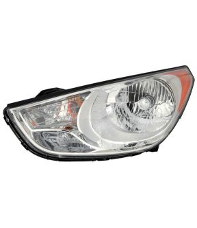 Left Driver Side Headlight For 10-14 Hyundai Tucson