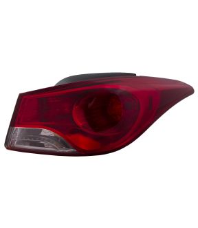 Right Passenger Side Tail Light For 11-13 Hyundai Elantra