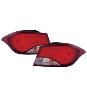 Tail Light Set For 14-16 Hyundai Elantra, 14 Hyundai Elantra Coupe
