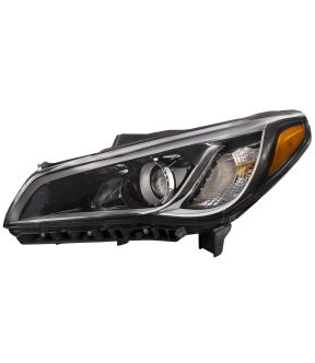 Left Driver Side Headlight For 15-17 Hyundai Sonata