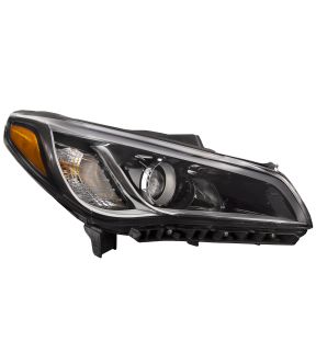 Right Passenger Side Headlight For 15-17 Hyundai Sonata