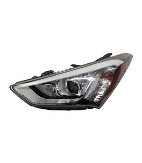 Left Driver Side Headlight For 13-16 Hyundai Santa Fe, 13-16 Hyundai Santa Fe XL