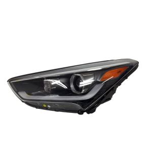 Left Driver Side Headlight For 17-18 Hyundai Santa Fe, 17-19 Hyundai Santa Fe XL