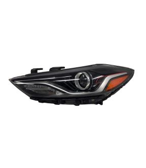 Left Driver Side Headlight For 17-18 Hyundai Elantra