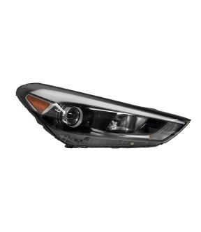 Right Passenger Side Headlight For 16-18 Hyundai Tucson