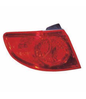 Left Driver Side Tail Light For 07-09 Hyundai Santa Fe