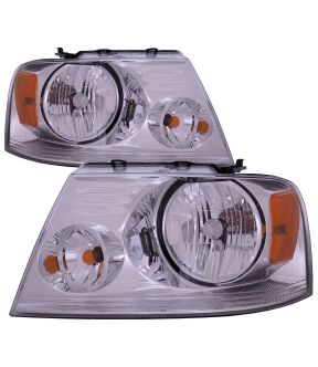 Headlight Set For 04-08 Ford F-150, 06 Lincoln Mark LT; CAPA Certified