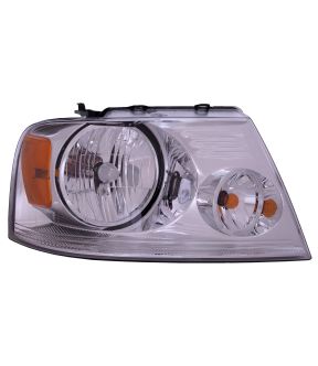 Right Passenger Side Headlight For 04-08 Ford F-150, 06 Lincoln Mark LT; CAPA Certified