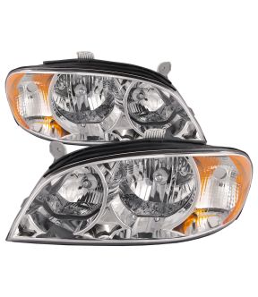 Headlight Set For 02-04 Kia Spectra